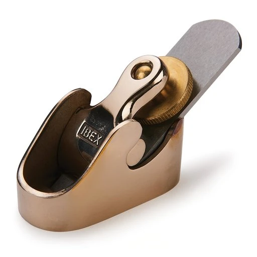 Flat Bottom Finger Plane - 60 Mm Length - 22.5 Mm Blade Width