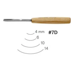 #7 Sweep Gouge 10 Mm Intermediate Size