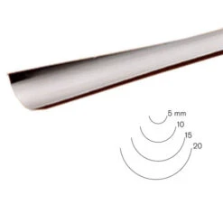 #9 Sweep Fishtail Gouge 10 Mm Full Size