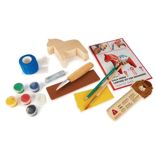 Dala Horse Carving Kit