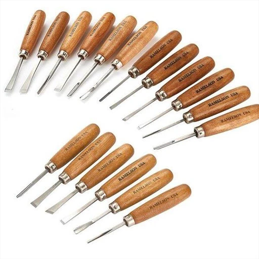 Beginner's Full Size Carving Tool Set - 18 Piece