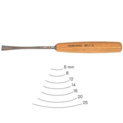 #5 Sweep Fishtail Gouge 12 Mm Full Size